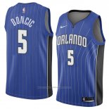 Maillot Orlando Magic Mohamed Bamba #5 Icon 2018 Bleu